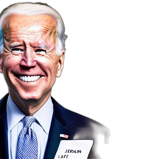 mask, joe, biden, cute, bean transparent PNG cut-out