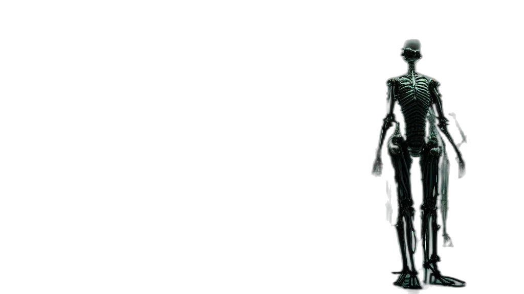robot, staff, creature, dress transparent PNG cut-out