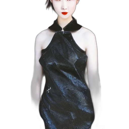 dress, photorealistic, concept art, 3d render transparent PNG cut-out
