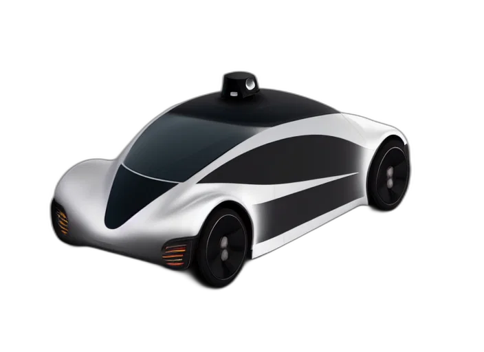 car, robot, 3d render, concept art transparent PNG cut-out