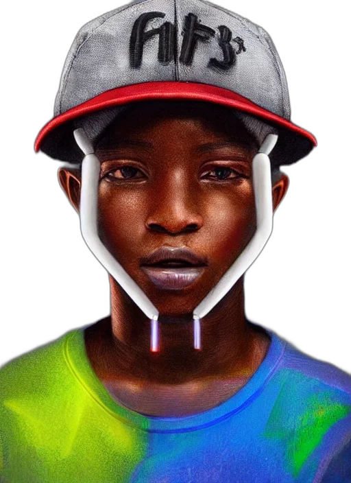 face, mask, hat, robot, photorealistic, concept art, watercolor, fantasy art transparent PNG cut-out