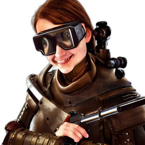 weapon, staff, robot, mask transparent PNG cut-out
