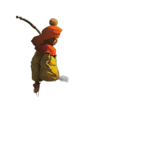 staff, sword, weapon, hat transparent PNG cut-out