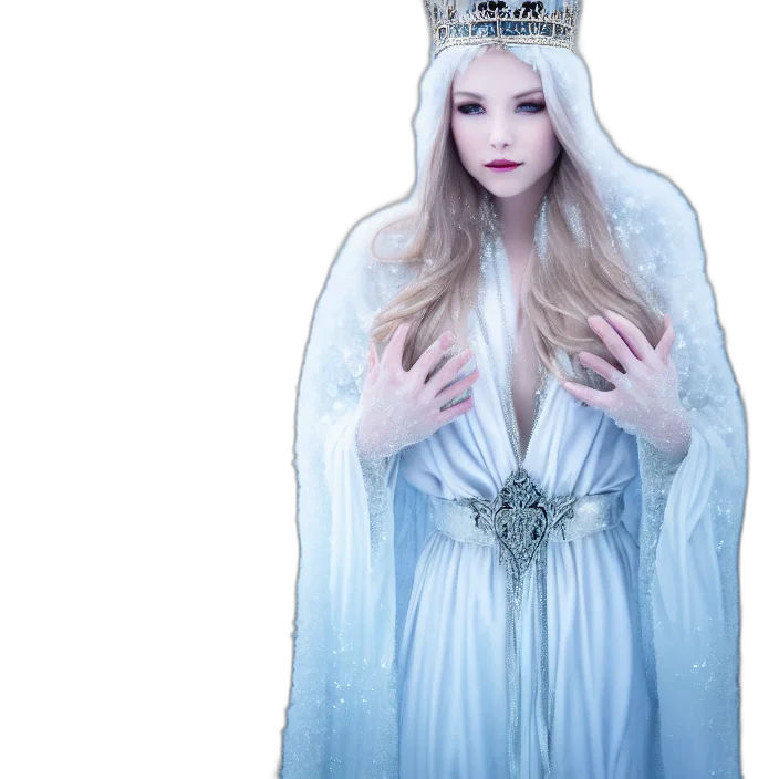 crown, dress, fantasy art, concept art transparent PNG cut-out
