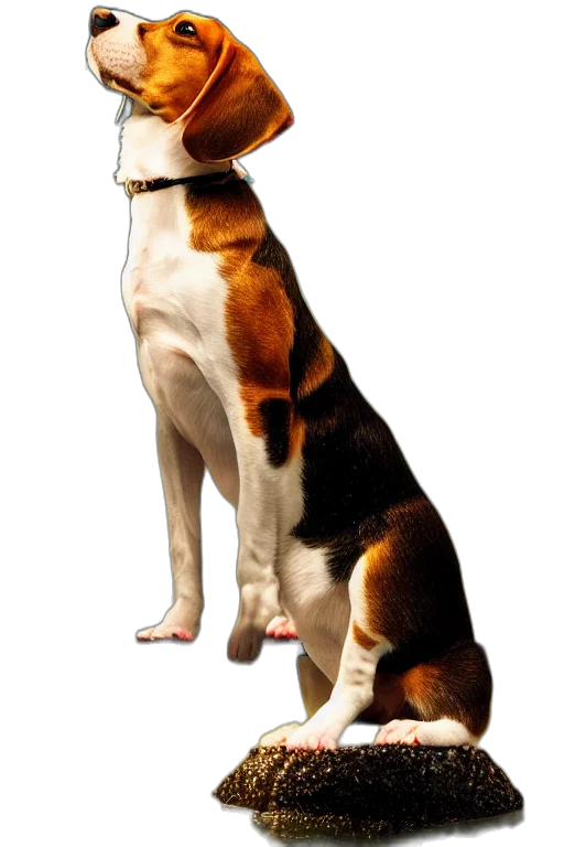 animal, staff, creature, photorealistic, 3d render, concept art, beagle, cat transparent PNG cut-out