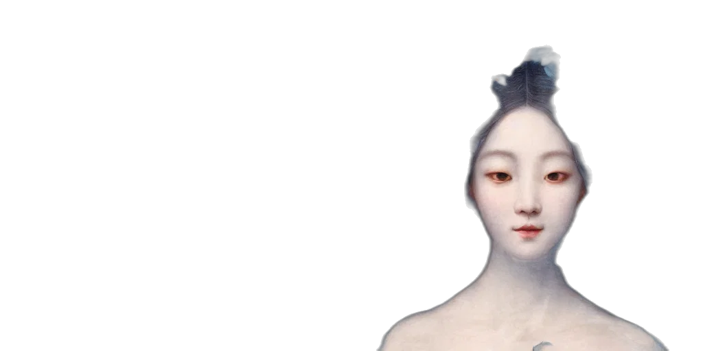 mask, face, creature, robot, 3d render, photorealistic, concept art, vaporwave transparent PNG cut-out