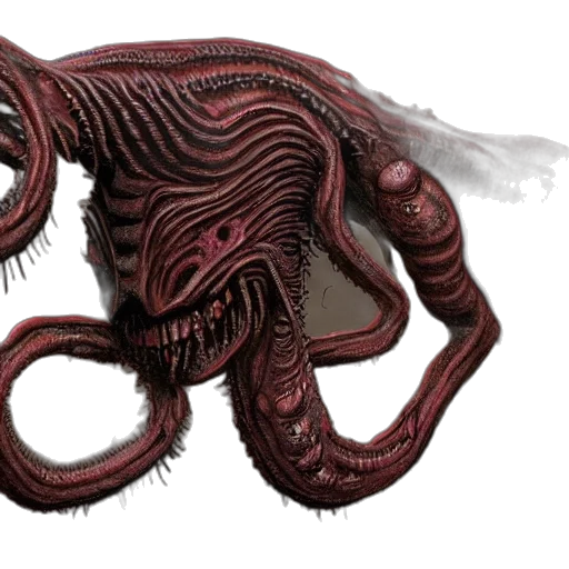 creature, hair, animal, mask, concept art, 3d render, photorealistic, fantasy art transparent PNG cut-out