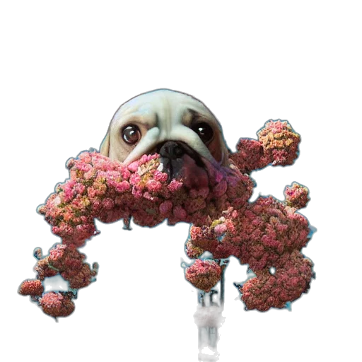 creature, animal, robot, flower transparent PNG cut-out