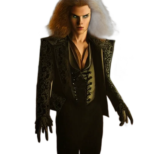 jacket, concept art, fantasy art, photorealistic, majestic, regal, aristocratic, long transparent PNG cut-out