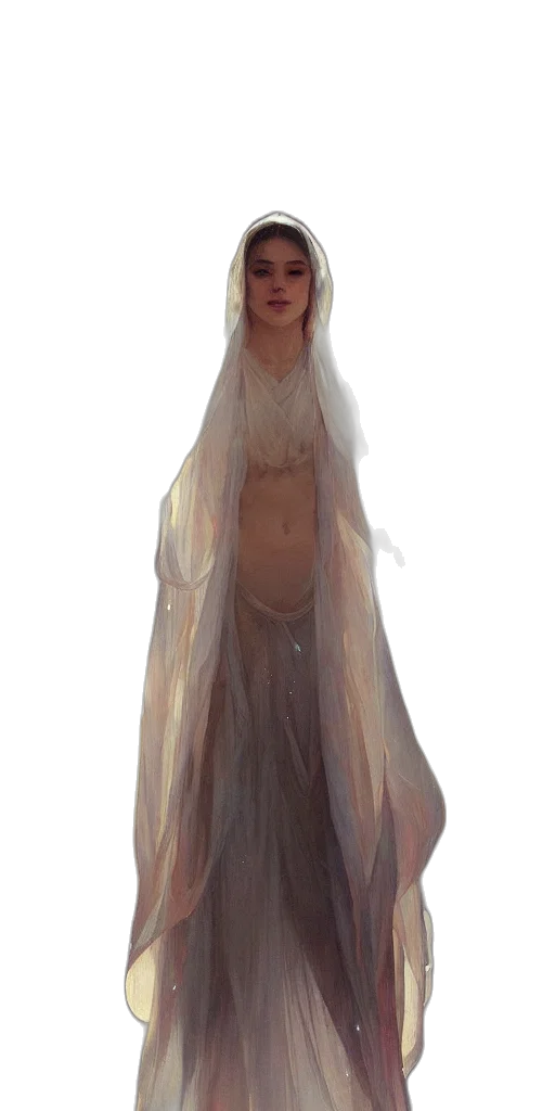 dress, crown, creature, jewelry transparent PNG cut-out