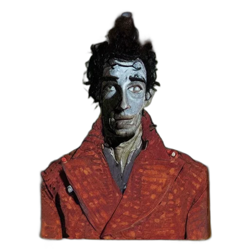 jacket, mask, staff, face transparent PNG cut-out