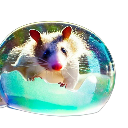animal, creature, hat, jewelry transparent PNG cut-out