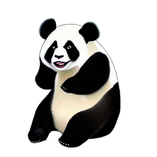 animal, creature, 3d render, photorealistic transparent PNG cut-out