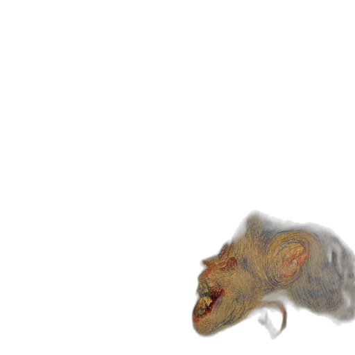 creature, animal, dragon, face, photorealistic, concept art, 3d render, watercolor transparent PNG cut-out