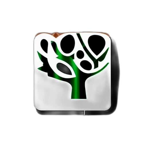 tree, jewelry, 3d render, photorealistic transparent PNG cut-out