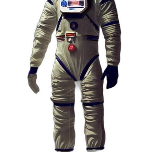 robot, jacket, staff, mask, concept art, pixel art, vaporwave, 3d render transparent PNG cut-out