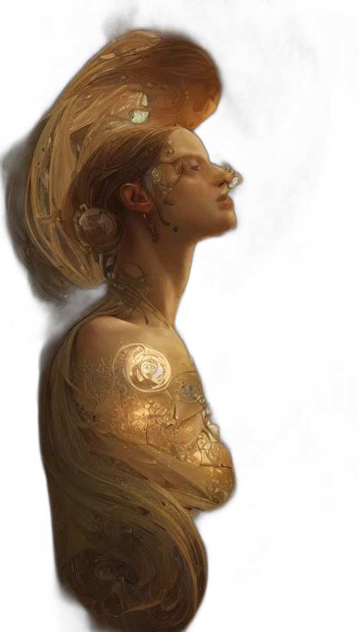 face, crown, jewelry, dress transparent PNG cut-out