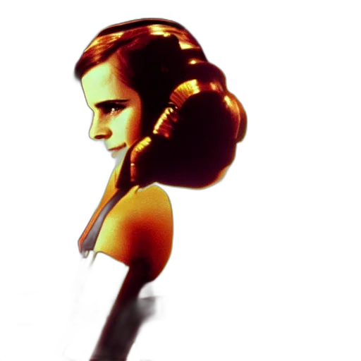 robot, hair, staff, face, concept art, 3d render, photorealistic, cyberpunk transparent PNG cut-out