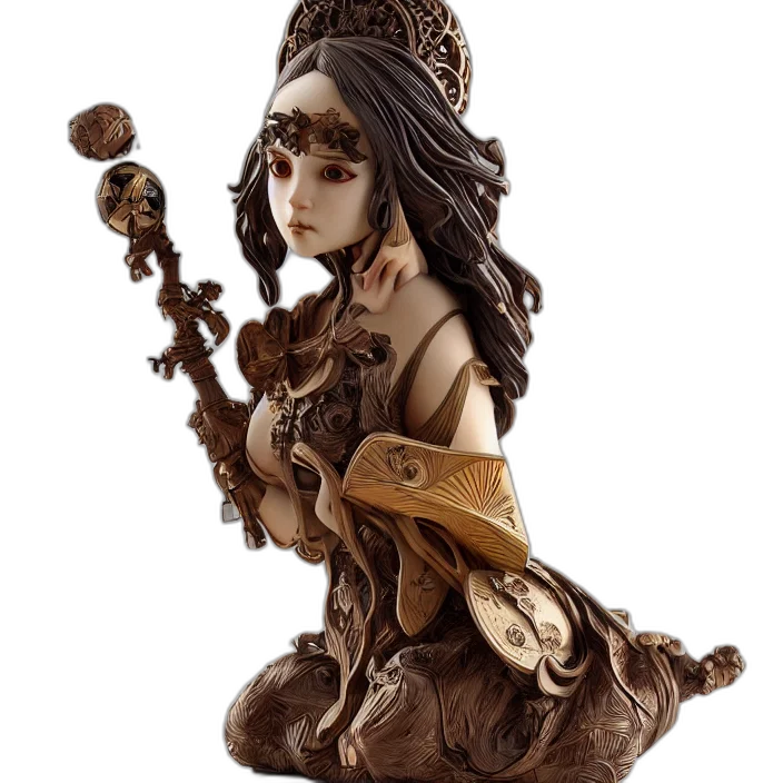 staff, jewelry, weapon, fantasy art transparent PNG cut-out