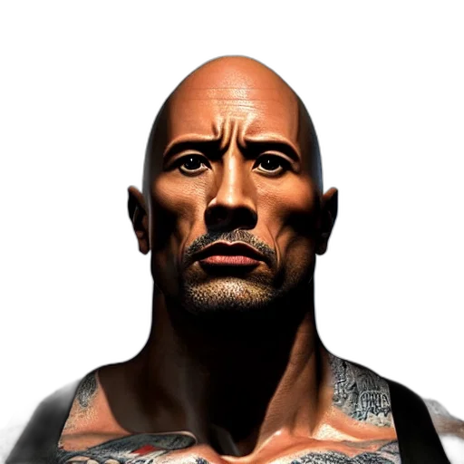 face, animal, photorealistic, 3d render transparent PNG cut-out