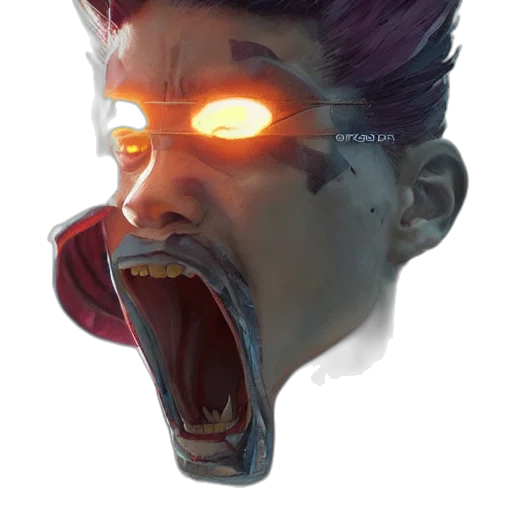 face, creature, mask, animal transparent PNG cut-out