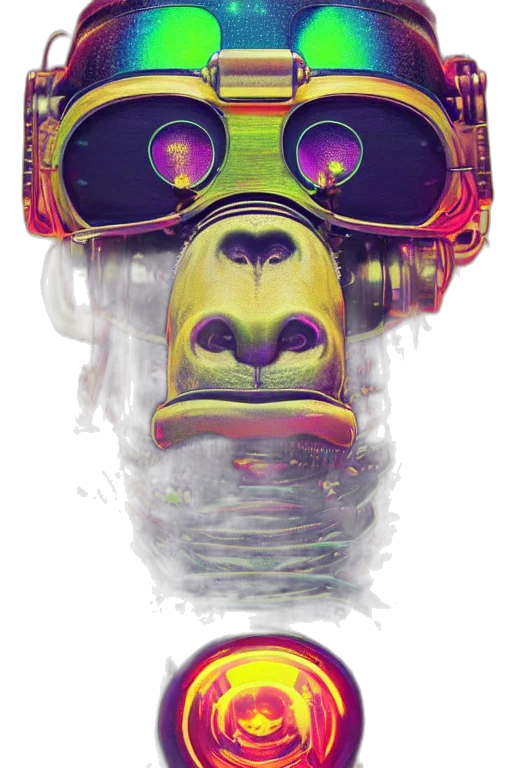 mask, robot, face, creature transparent PNG cut-out