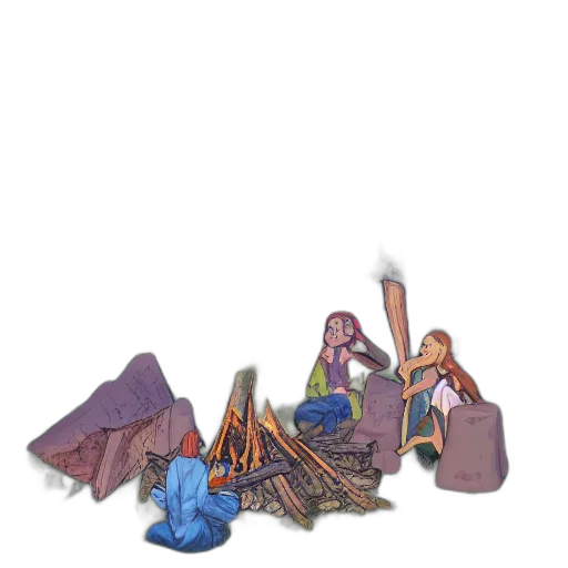 umbrella, staff, jewelry, dragon, concept art, fantasy art, pixel art, 3d render transparent PNG cut-out