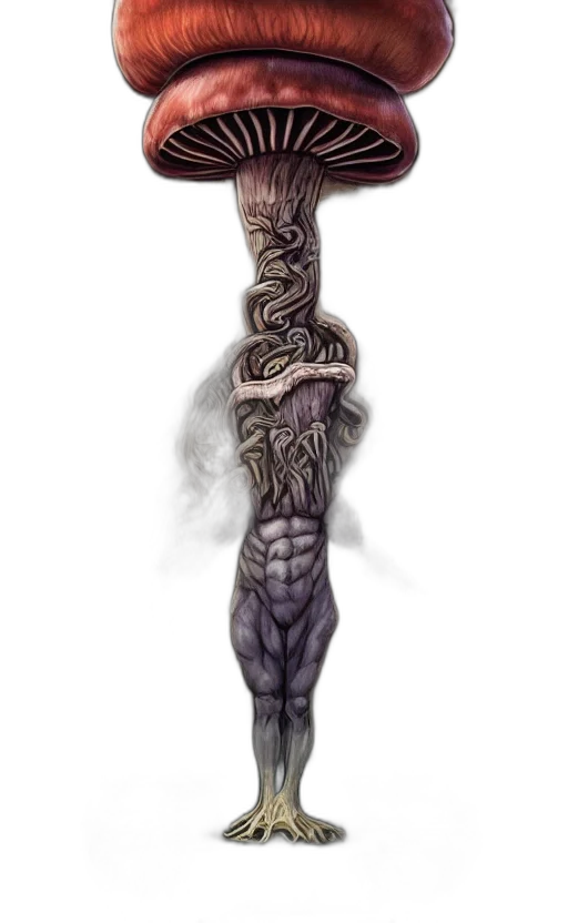 staff, sword, creature, hair transparent PNG cut-out
