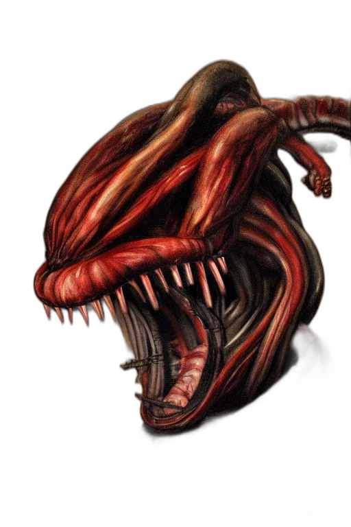 creature, dragon, mask, animal, concept art, photorealistic, 3d render, fantasy art transparent PNG cut-out