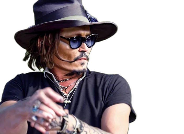 hat, photo, still, johnny transparent PNG cut-out