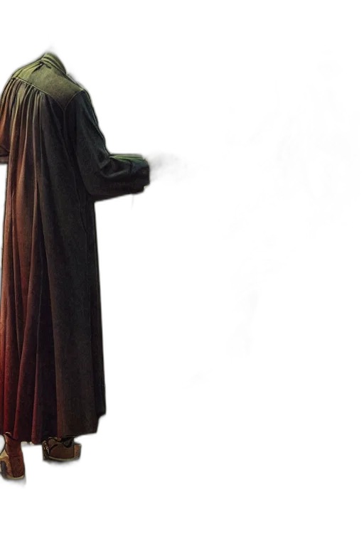 staff, dress, jacket, sword transparent PNG cut-out