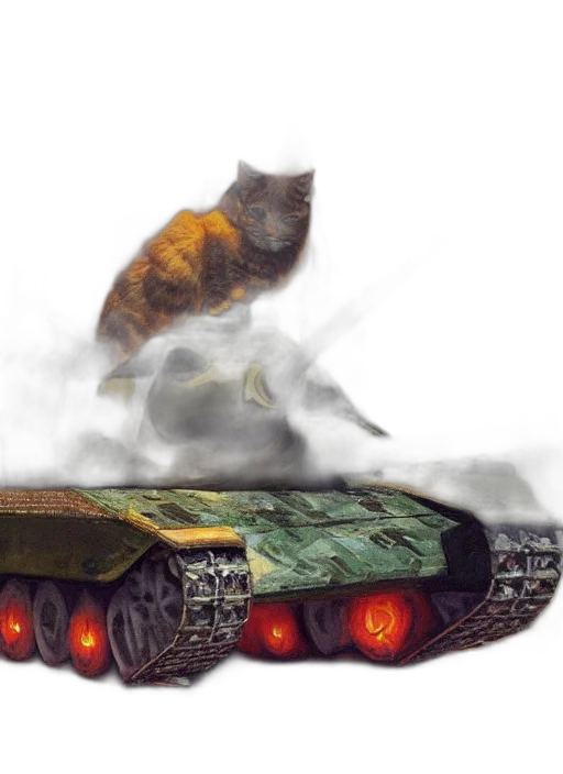 car, weapon, animal, concept art transparent PNG cut-out