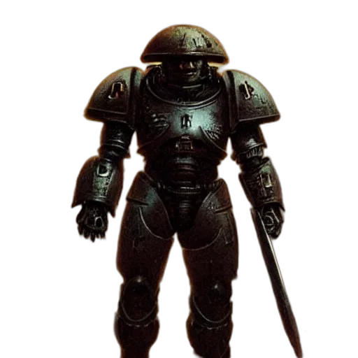 robot, staff, weapon, concept art, 3d render, pixel art, fantasy art, green transparent PNG cut-out