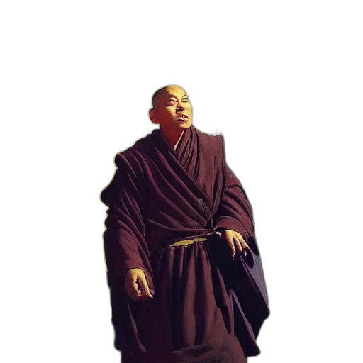 staff, jacket, creature, face transparent PNG cut-out