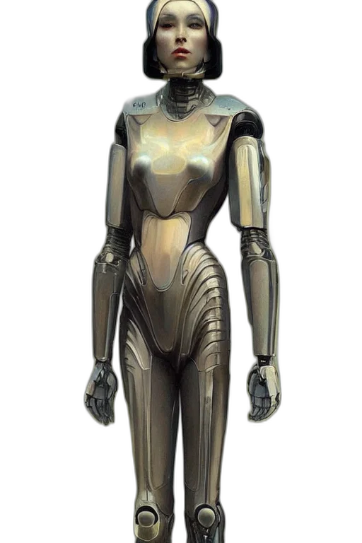 robot, concept art, 3d render, golden, fullbody, portrait, simple, raven transparent PNG cut-out