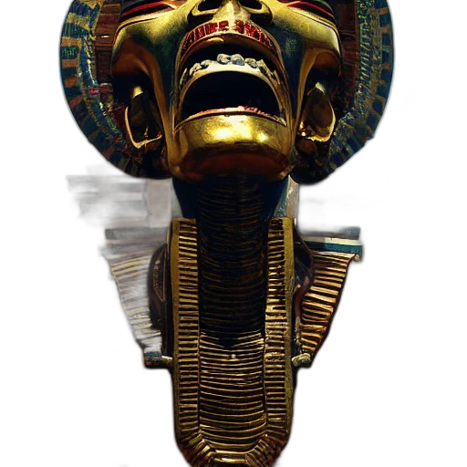 mask, jewelry, crown, face, 3d render, concept art, photorealistic, fantasy art transparent PNG cut-out