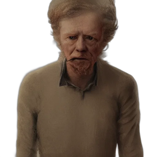face, mask, creature, staff transparent PNG cut-out