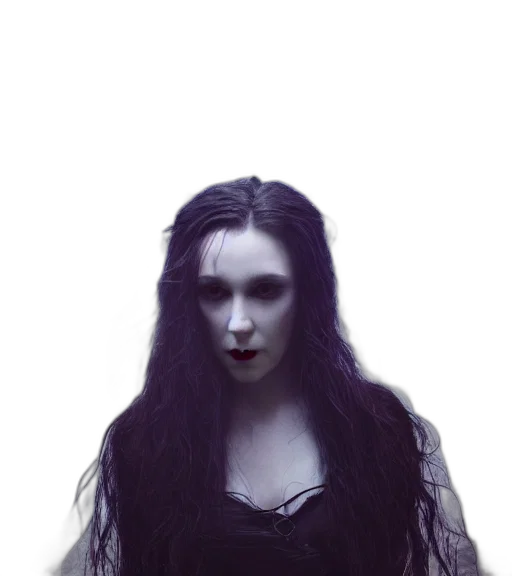 hair, face, creature, mask, fantasy art, photorealistic, concept art, 3d render transparent PNG cut-out