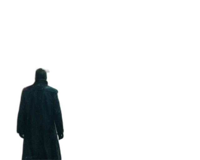jacket, sword, staff, mask transparent PNG cut-out