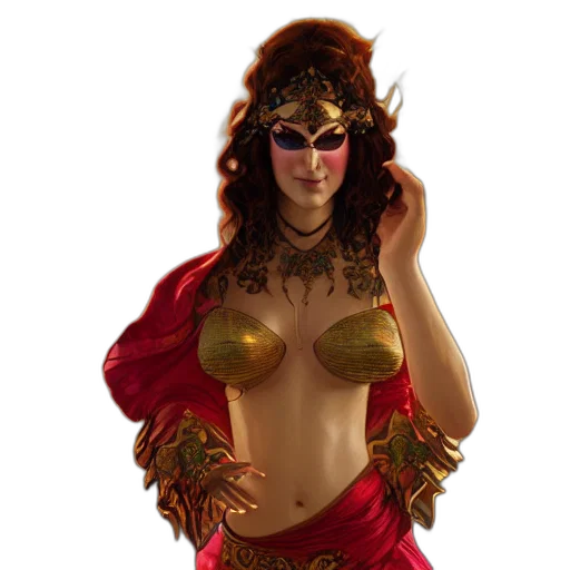 crown, mask, jewelry, fantasy art transparent PNG cut-out
