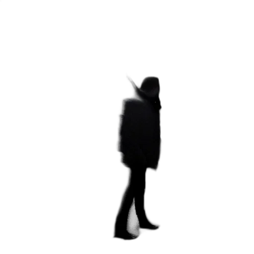 jacket, staff, hat, mask transparent PNG cut-out