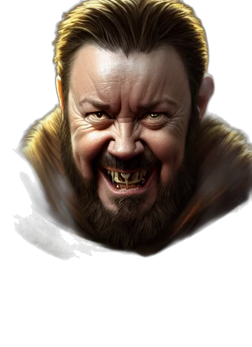 face, creature, photorealistic, concept art transparent PNG cut-out