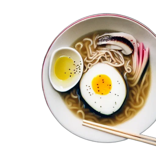 food, photorealistic, 3d render, top transparent PNG cut-out