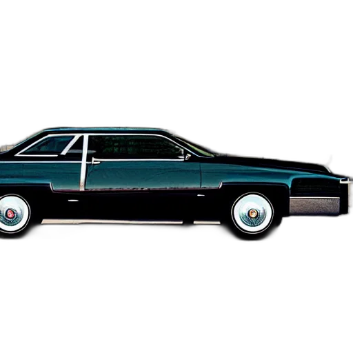car, photorealistic, concept art, 3d render, cadillac, style, piet, mondrian transparent PNG cut-out