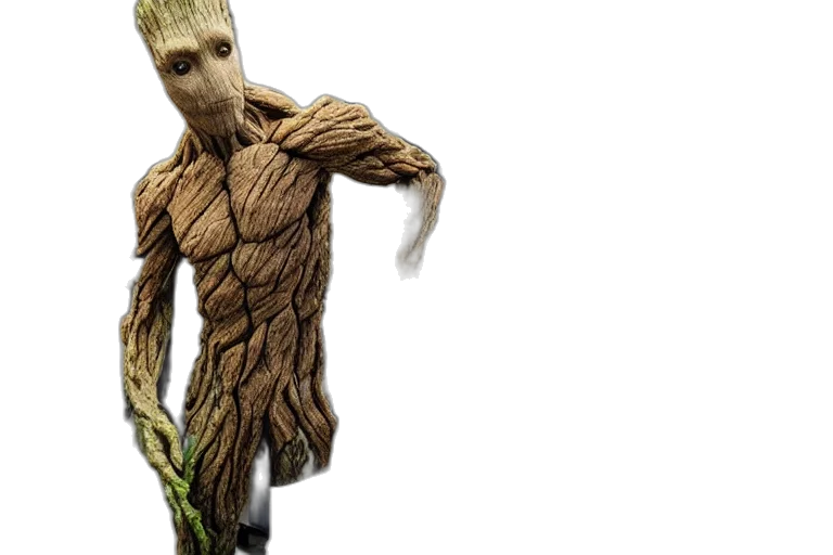 tree, creature, animal, 3d render transparent PNG cut-out
