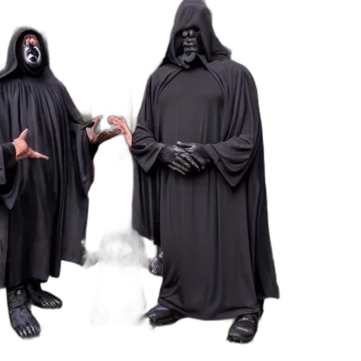 mask, concept art, 3d render, black transparent PNG cut-out