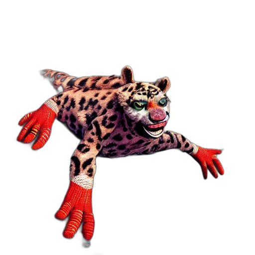 animal, creature, dragon, mask, 3d render, concept art, pixel art, watercolor transparent PNG cut-out