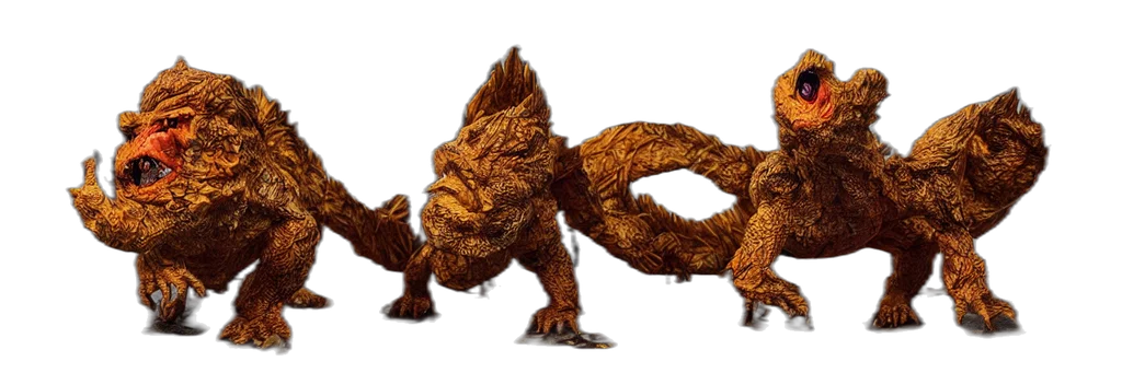 dragon, creature, animal, hair transparent PNG cut-out