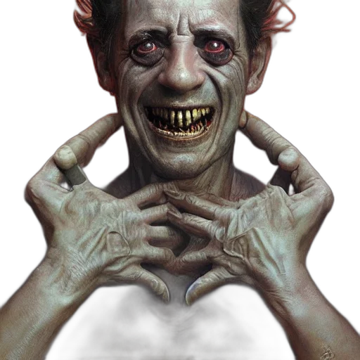 face, mask, creature, staff transparent PNG cut-out