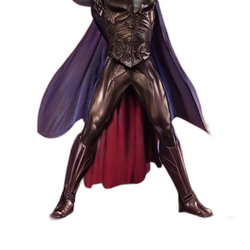 concept art, 3d render, comic book art, dark transparent PNG cut-out